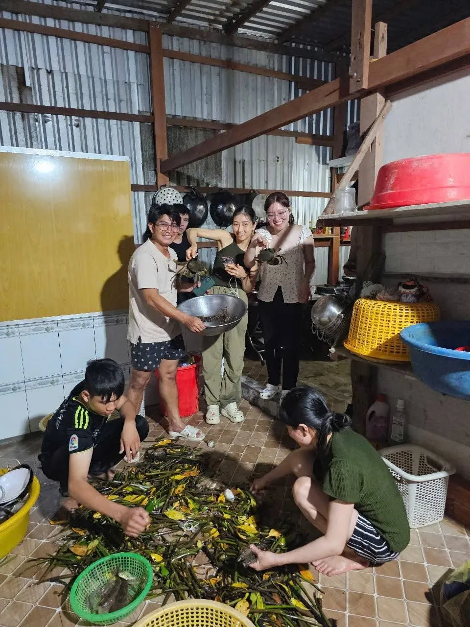 Warm and welcoming rustic atmosphere at Ba Ngoai Homestay Ca Mau. (Photo: Ba Ngoai Homestay / Ca Mau Ecotourism Archive)