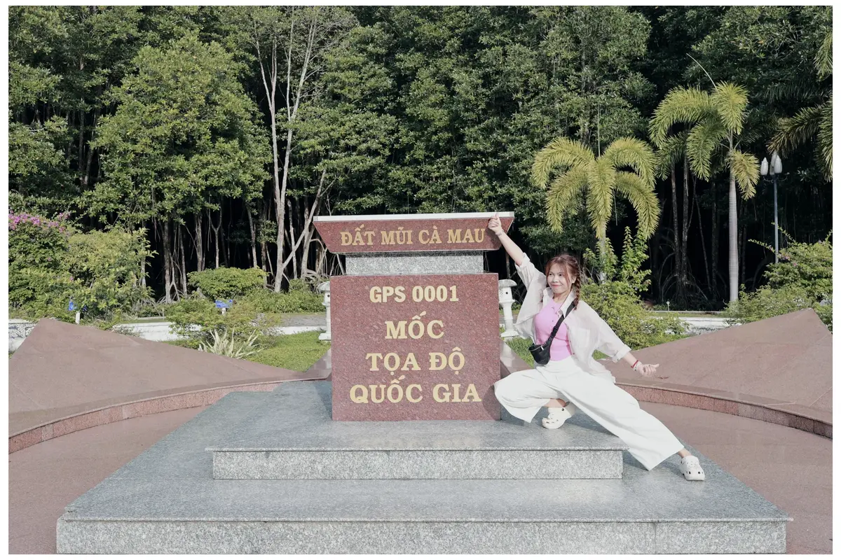 Một góc check-in tuyệt đẹp trong hành trình khám phá Đất Mũi
