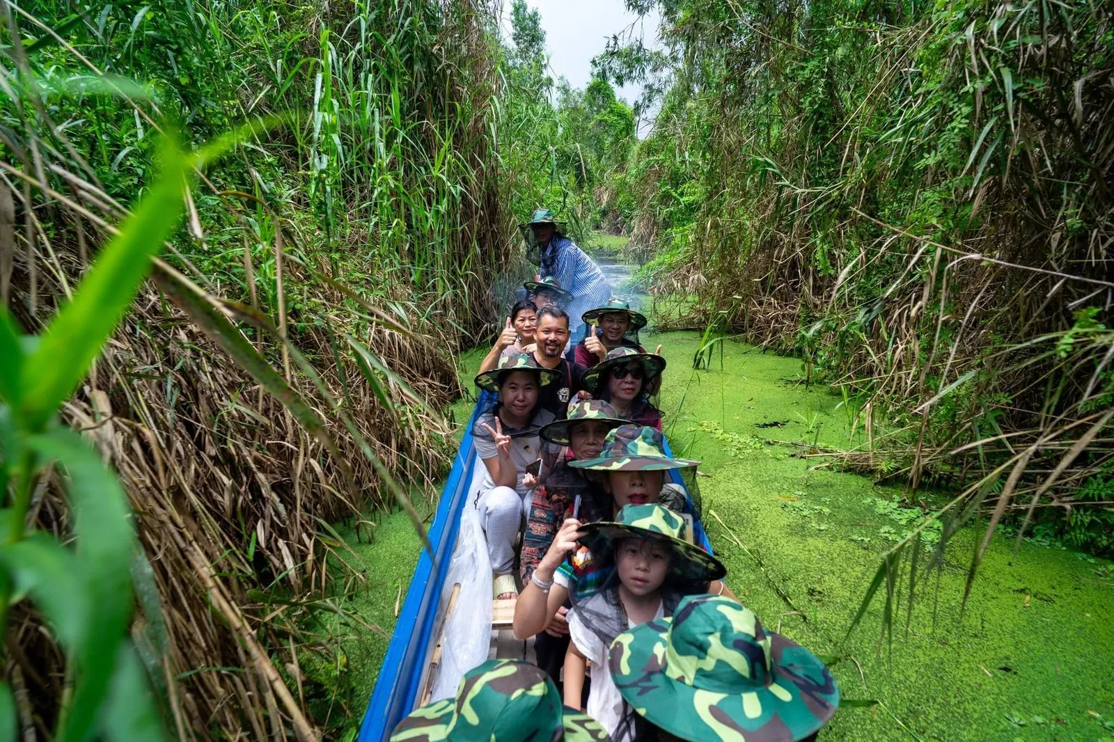Speedboat trip U Minh
