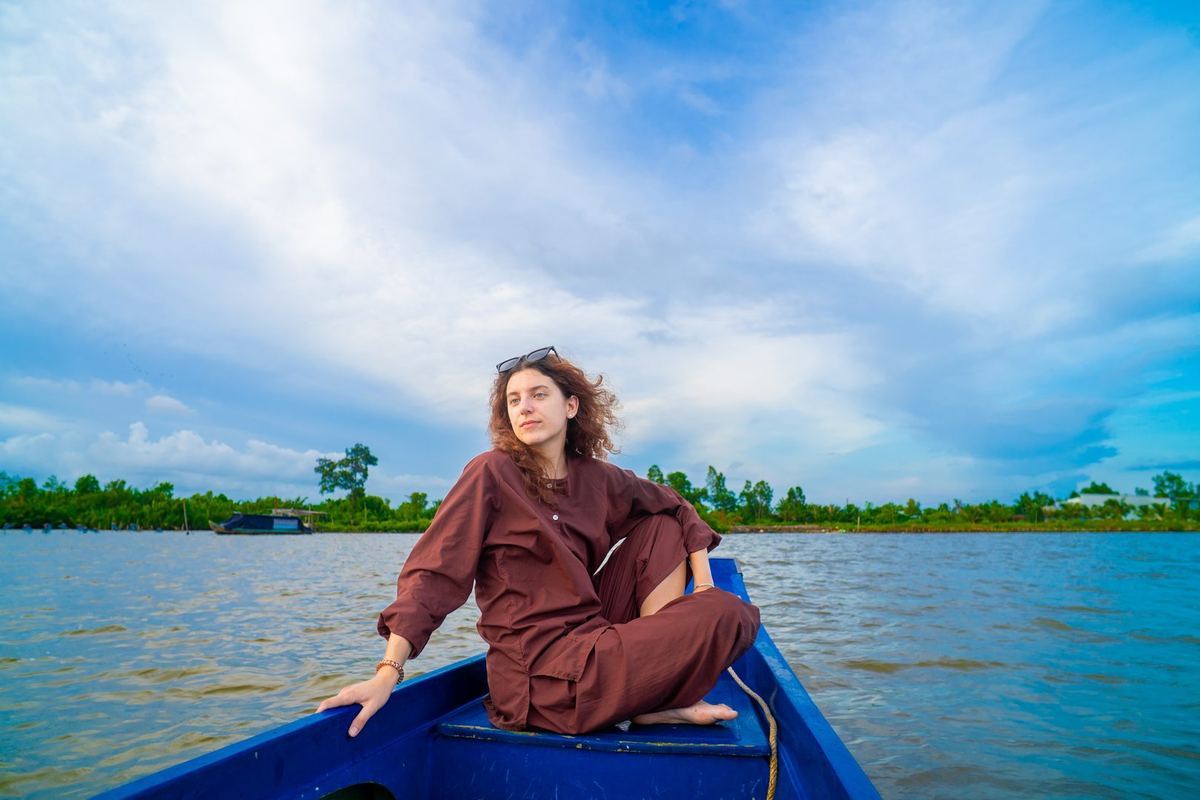 Bình minh tại homestay