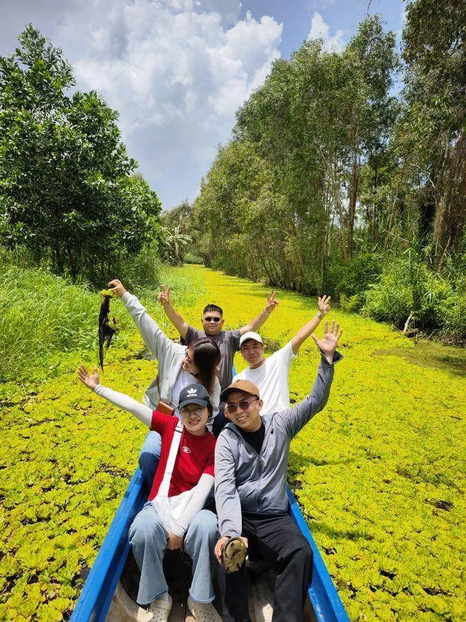 U Minh Ha Forest - wild honey harvesting